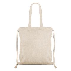Saco mochila em algodão reciclado com asas longas RecyPack – foto 7