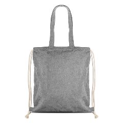 Saco mochila em algodão reciclado com asas longas RecyPack – foto 6