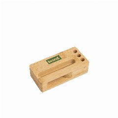 Suporte para telemóvel e canetas em bambu BambooTune Holder – foto 7