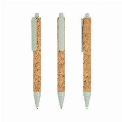 Esferográfica em cortiça com detalhes em fibra de trigo Coreat – foto 2