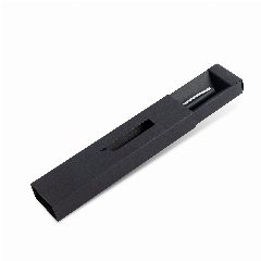 Esferográfica em alumínio emborrachado com detalhes gun metal Twistal – foto 2