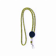 Lanyard tubular em poliéster com ajustador Treel – foto 4