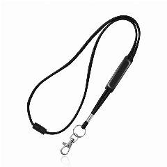 Lanyard tubular com fecho de segurança e ajuste em PVC Ribbon – foto 5