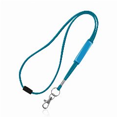 Lanyard tubular com fecho de segurança e ajuste em PVC Ribbon – foto 2