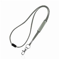 Lanyard tubular com fecho de segurança e ajuste em PVC Ribbon – foto 3