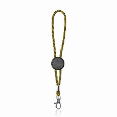 Porta-chaves tubular em poliéster com mosquetão Byner – foto 5