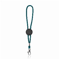 Porta-chaves tubular em poliéster com mosquetão Byner – foto 4
