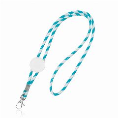 Lanyard tubular em terylene às riscas largas Lapely – foto 6