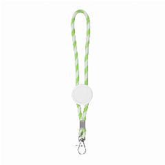 Porta-chaves tubular às riscas com mosquetão Stry – foto 5