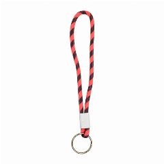 Porta-chaves tubular às riscas com ajustador metálico Marlyne – foto 2