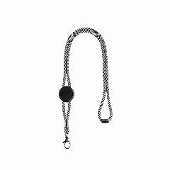 Lanyard tubular em poliéster com fecho de segurança Tep – foto 2