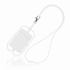 Lanyard em silicone com porta-cartões e suporte para smartphone Lancy – foto 2