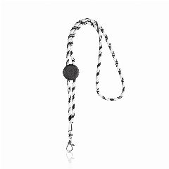 Lanyard tubular em RPET com ajustável e mosquetão Ecoyard – foto 2
