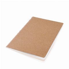 Caderno A5 cosido com capa em cartão Ecobook – foto 2