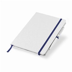 Bloco de notas A5 branco com suporte para caneta Notecolor – foto 4