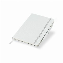 Bloco de notas A5 branco com suporte para caneta Notecolor – foto 3