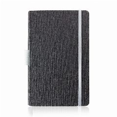 Bloco de notas A5 em PU com porta-esferográfica Exnote – foto 4