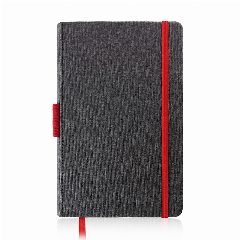 Bloco de notas A5 em PU com porta-esferográfica Exnote – foto 5