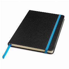 Bloco de notas A5 em PU preto para laser Stylebook – foto 4