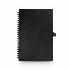 Bloco de notas A5 de argolas com capa em PP Spiral – foto 2