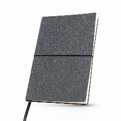 Bloco de notas A5 pontilhado em pele reciclada Dubai book – foto 5