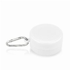Copo retrátil 200 ml com porta-comprimidos e mosquetão Foldcup – foto 5