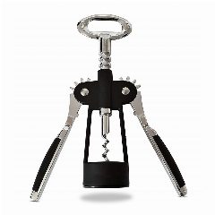 Set de vinho em aço inox com corta-cápsulas e decantador Finwine – foto 3
