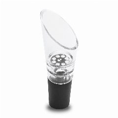 Set de vinho em aço inox com corta-cápsulas e decantador Finwine – foto 2