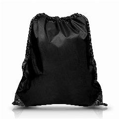 Saco mochila em poliéster 210D com detalhes pretos Runbag – foto 7