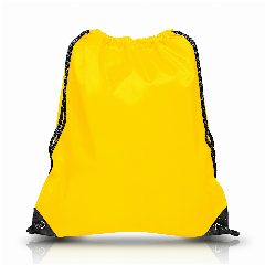 Saco mochila em poliéster 210D com detalhes pretos Runbag – foto 6