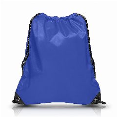 Saco mochila em poliéster 210D com detalhes pretos Runbag – foto 4