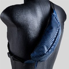 Bolsa de cintura em RPET 600D com bolso frontal Reciwaist – foto 3