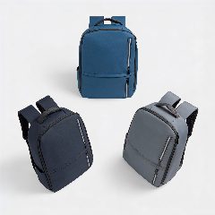 Mochila para portátil 15,6" em soft PU com bolso antirroubo Luca – foto 7
