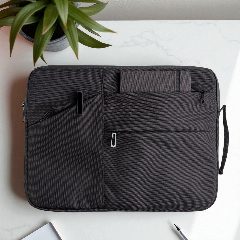 Pasta para portátil 15,6" em nylon e poliéster Mónaco – foto 6