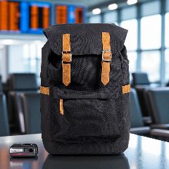 Mochila para portátil 15,6" em RPET impermeável Nox Backpack – foto 3