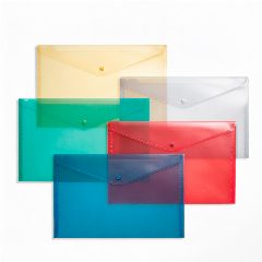 Pasta porta-documentos A4 em PP com mola Brier A4 – foto 2