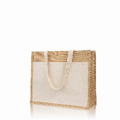 Saco em juta laminada com bolso frontal até 11 kg SunSet – foto 3