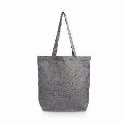 Saco dobrável em algodão reciclado 190 g/m² Vikbar – foto 3