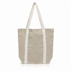 Saco em algodão reciclado 310 g com bolso exterior Dailybag – foto 7