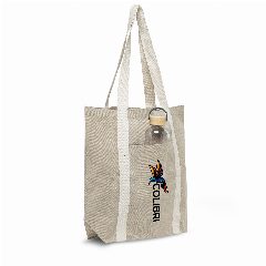 Saco em algodão reciclado 310 g com bolso exterior Dailybag – foto 3
