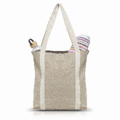 Saco em algodão reciclado 310 g com bolso exterior Dailybag – foto 2