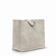 Saco em algodão reciclado com interior laminado Shopper – foto 2