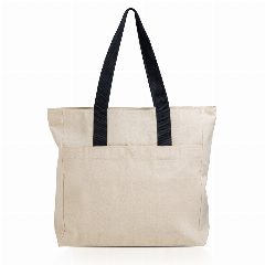 Saco em canvas 280 g/m² com fecho e bolso magnético Chir – foto 7