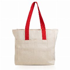Saco em canvas 280 g/m² com fecho e bolso magnético Chir – foto 4