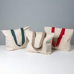 Saco em canvas 280 g/m² com fecho e bolso magnético Chir – foto 3