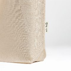 Saco em algodão reciclado 140 g/m² com fole na base Lausanne – foto 3