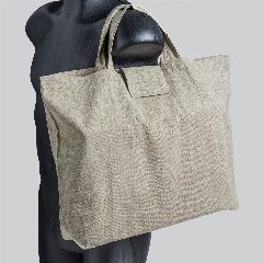 Saco dobrável em algodão reciclado melange ReMelange Fold – foto 3