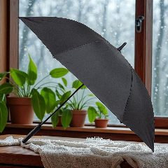 Guarda-chuva automático em RPET com fibra de carbono London – foto 4