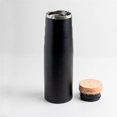 Garrafa térmica 550 ml com tampa em bambu Bambottle – foto 7