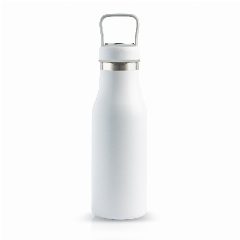 Garrafa térmica em aço inox com compartimento na tampa Liquiduo – foto 2